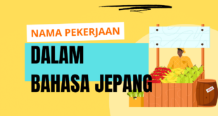 Nama pekerjaan dalam bahasa Jepang